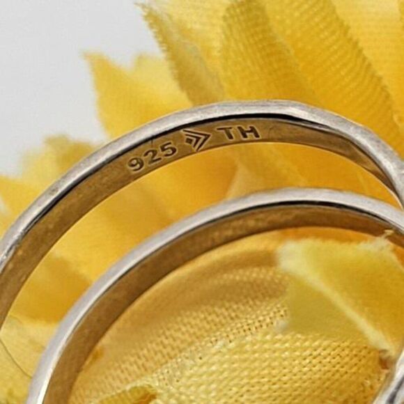 Sadada, 'Strait To It',Turquoises and Sterling Silver, Size 5 Ring - Picture 5 of 10